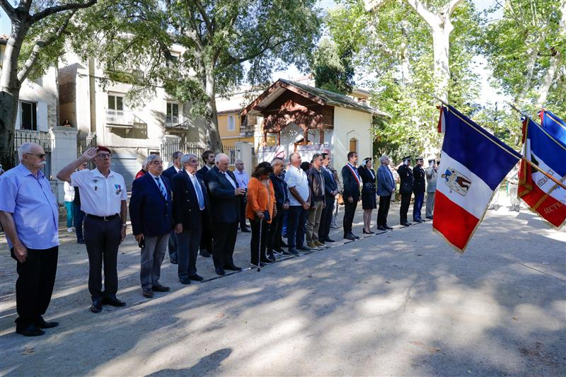 Les participants de la cérémonie