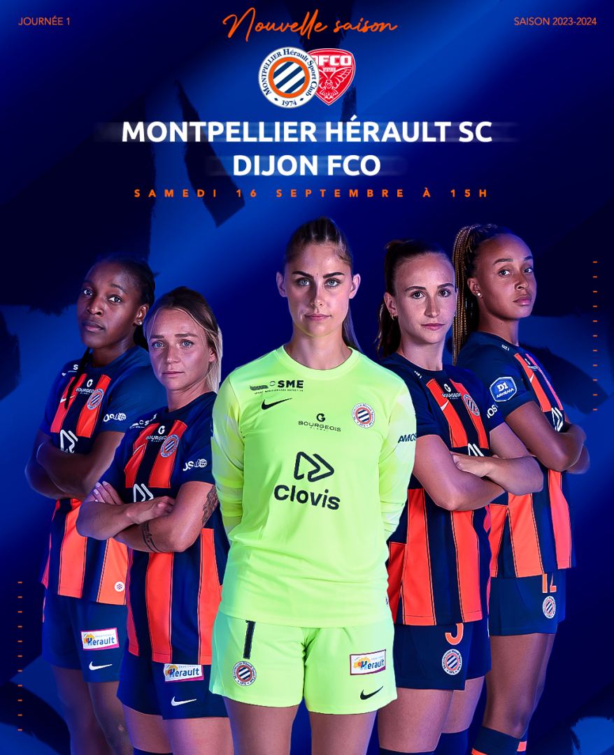 affiche première journée de foot feminin