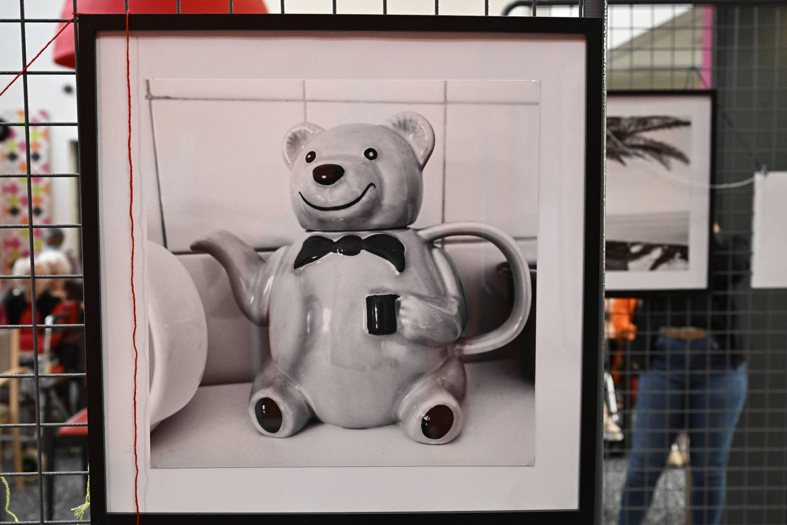 Photo d'une théière en forme d'ours