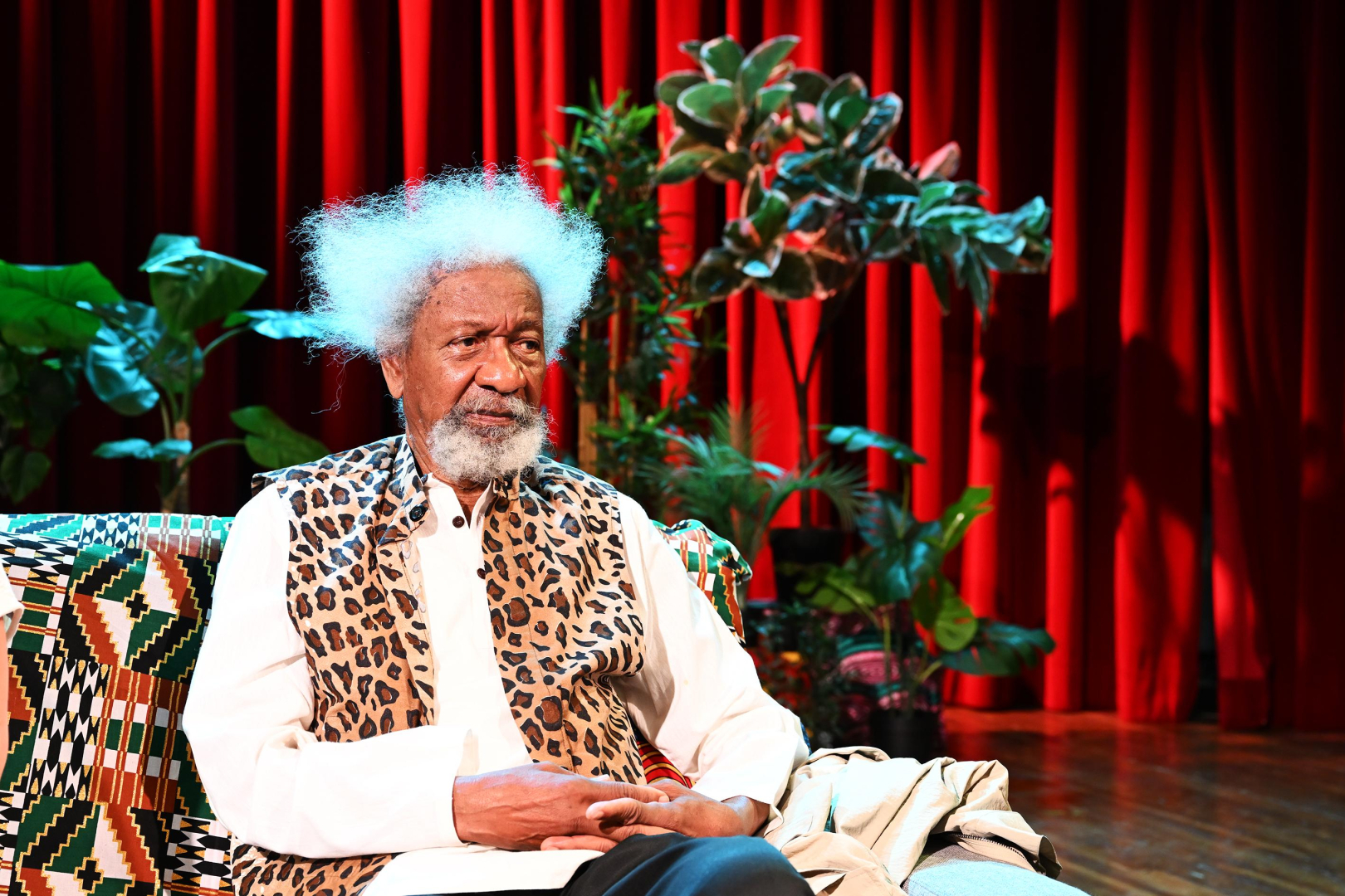 Wole Soyinka à Montpellier le 14 octobre 2023