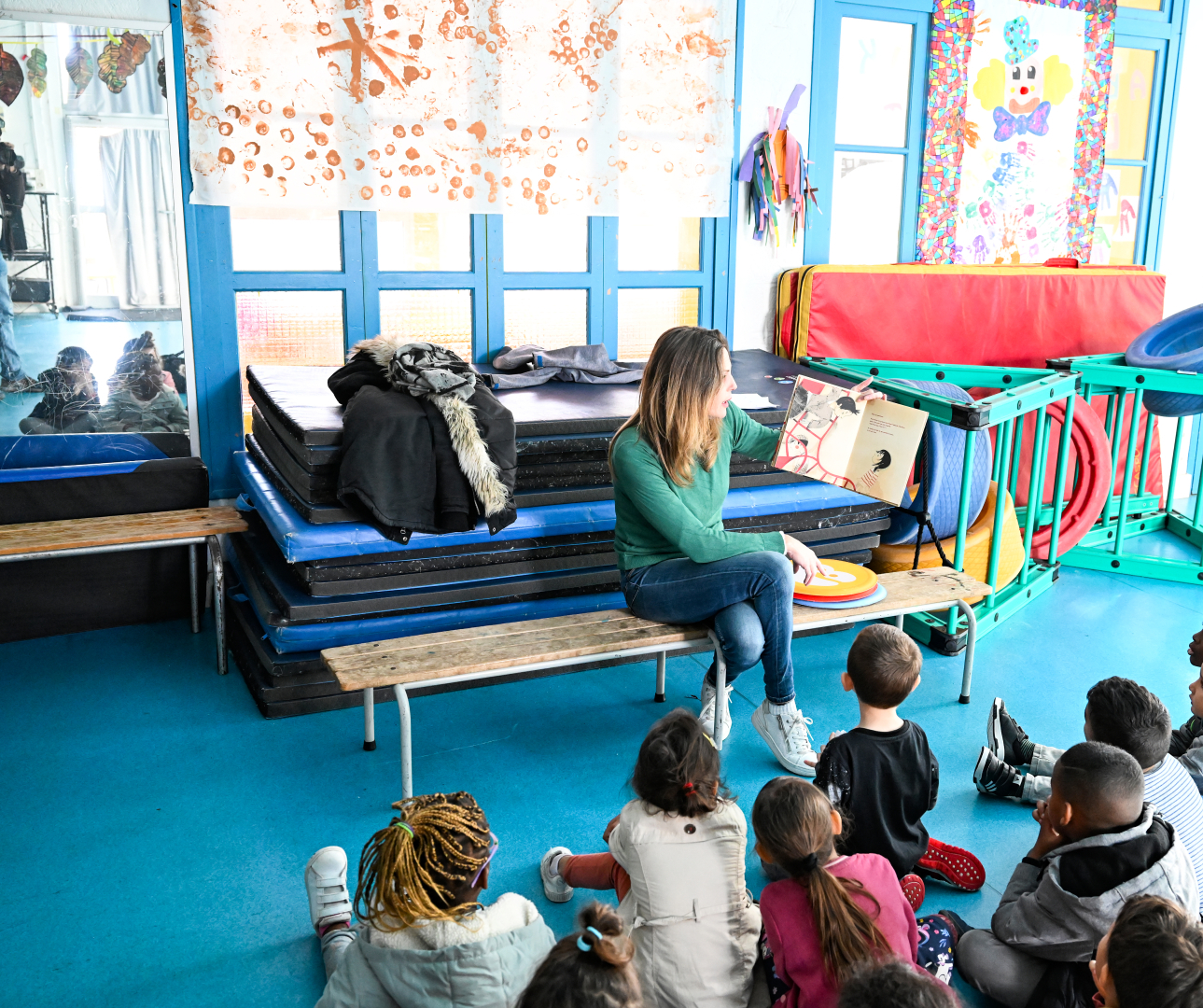 conte sur la lutte contre le harcèlement scolaire lu aux élèves de maternelle