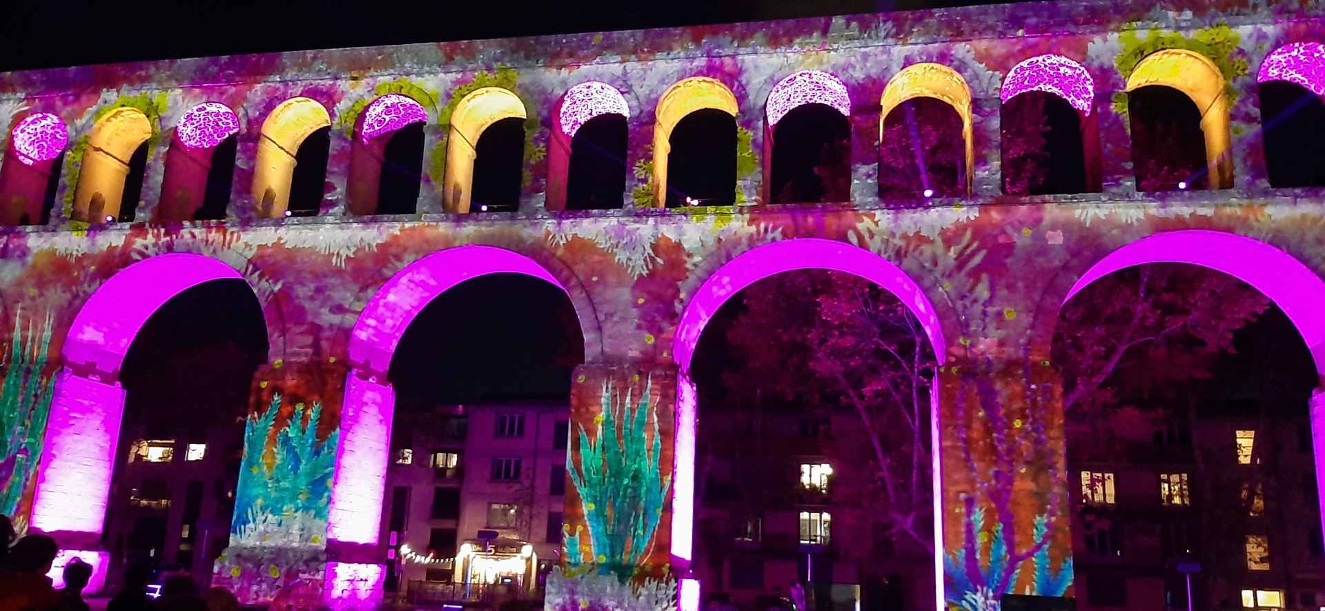 Les Arceaux illuminés
