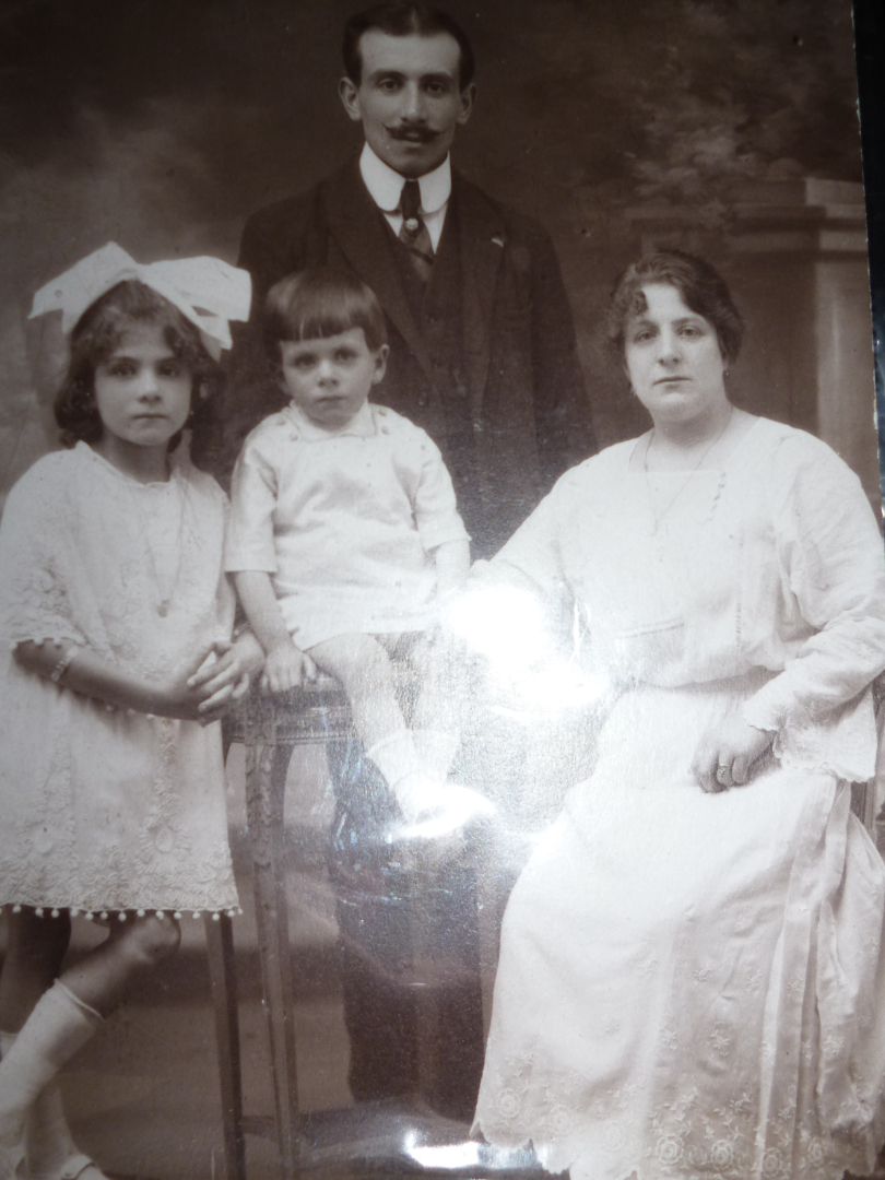 Jeannette Laham et sa famille