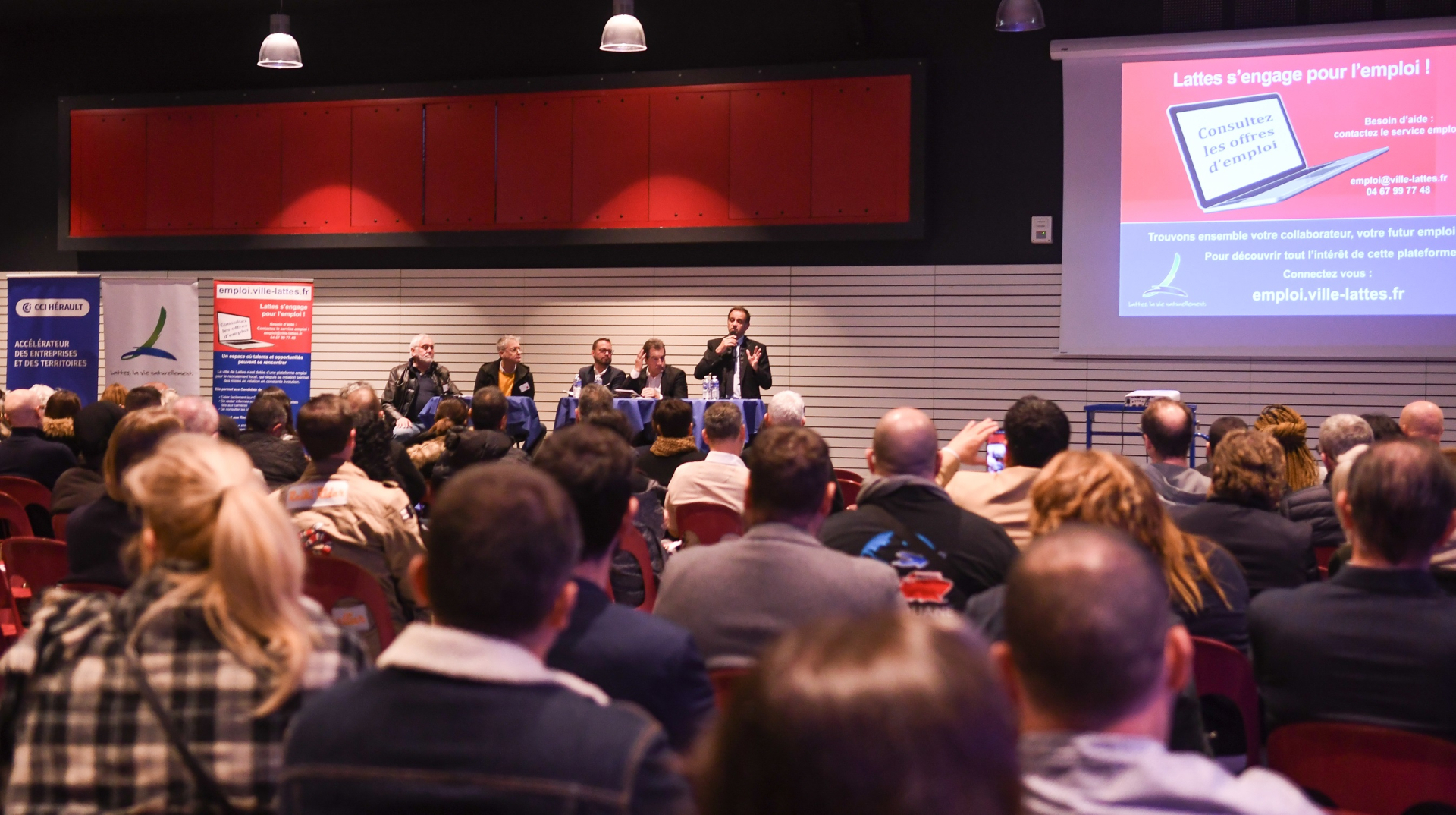 Présentation du service emploi à Lattes