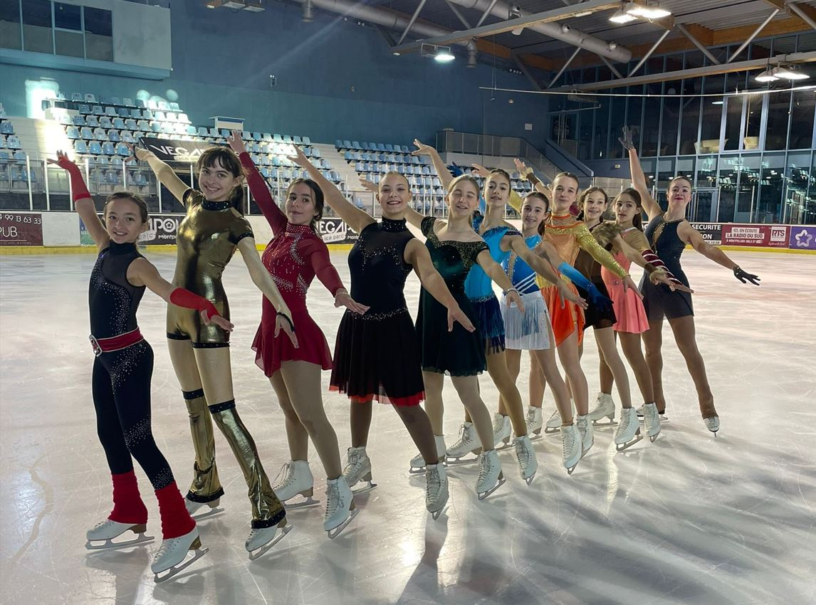 Les patineuses du MMMP