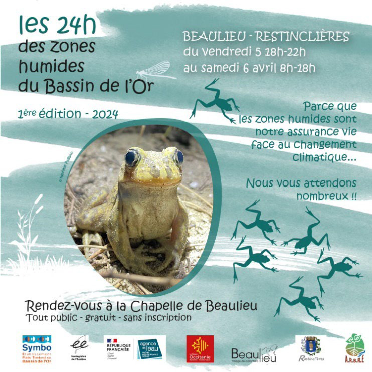 Affiche journée zone humides protection
