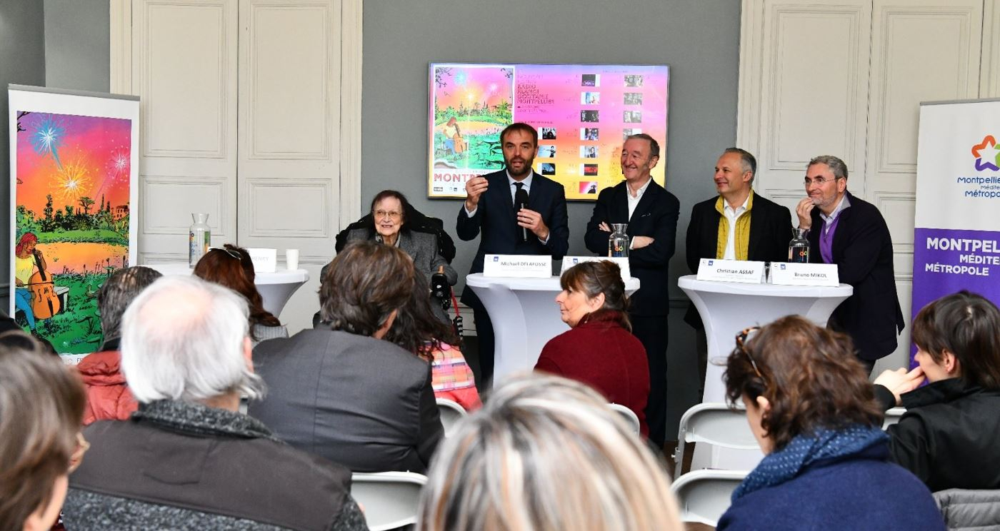 Présentation à la presse de la programmation 2024 du Festival de Radio France en présence des partenaires institutionnels