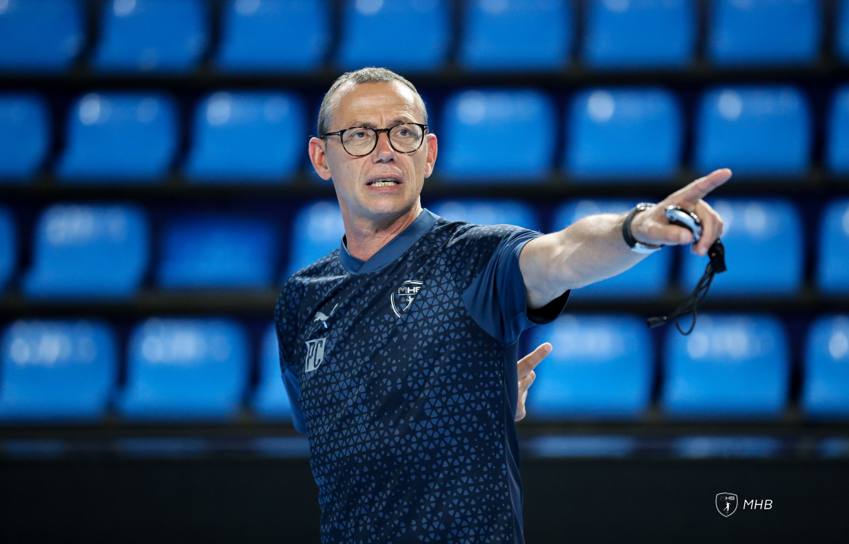 Patrice Canayer à l'entrainement