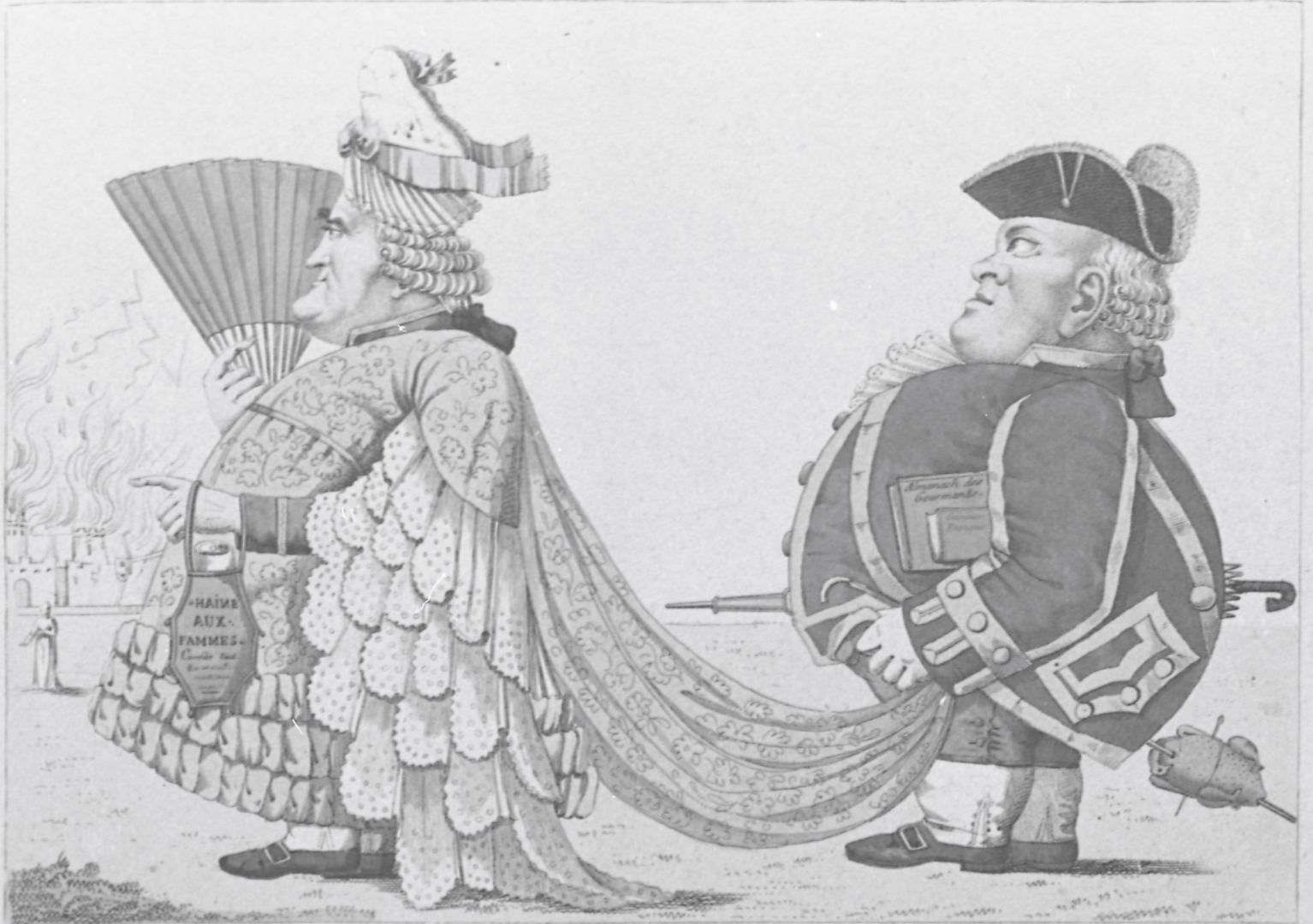 Caricature Cambacérès 