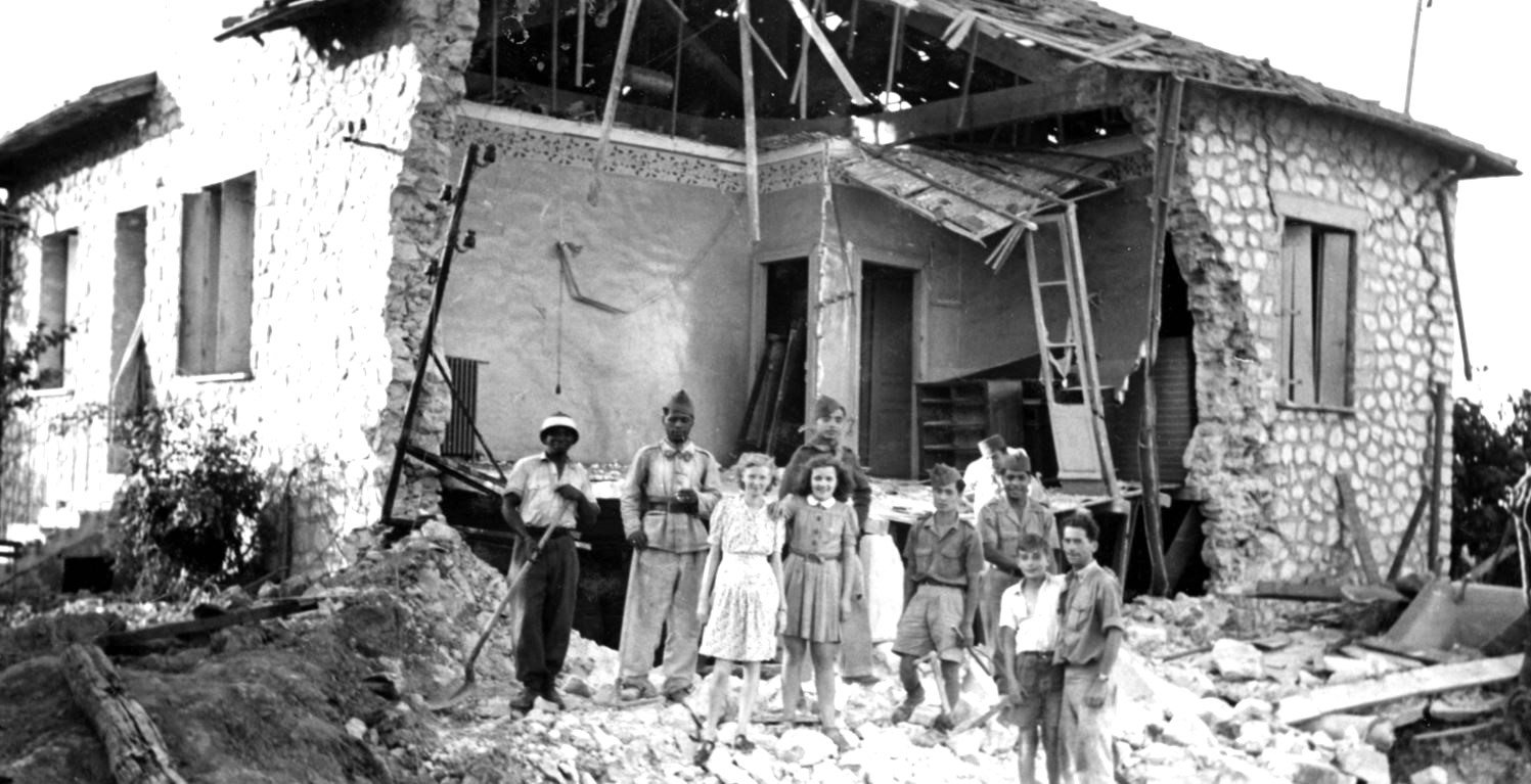 Photo de bombardements