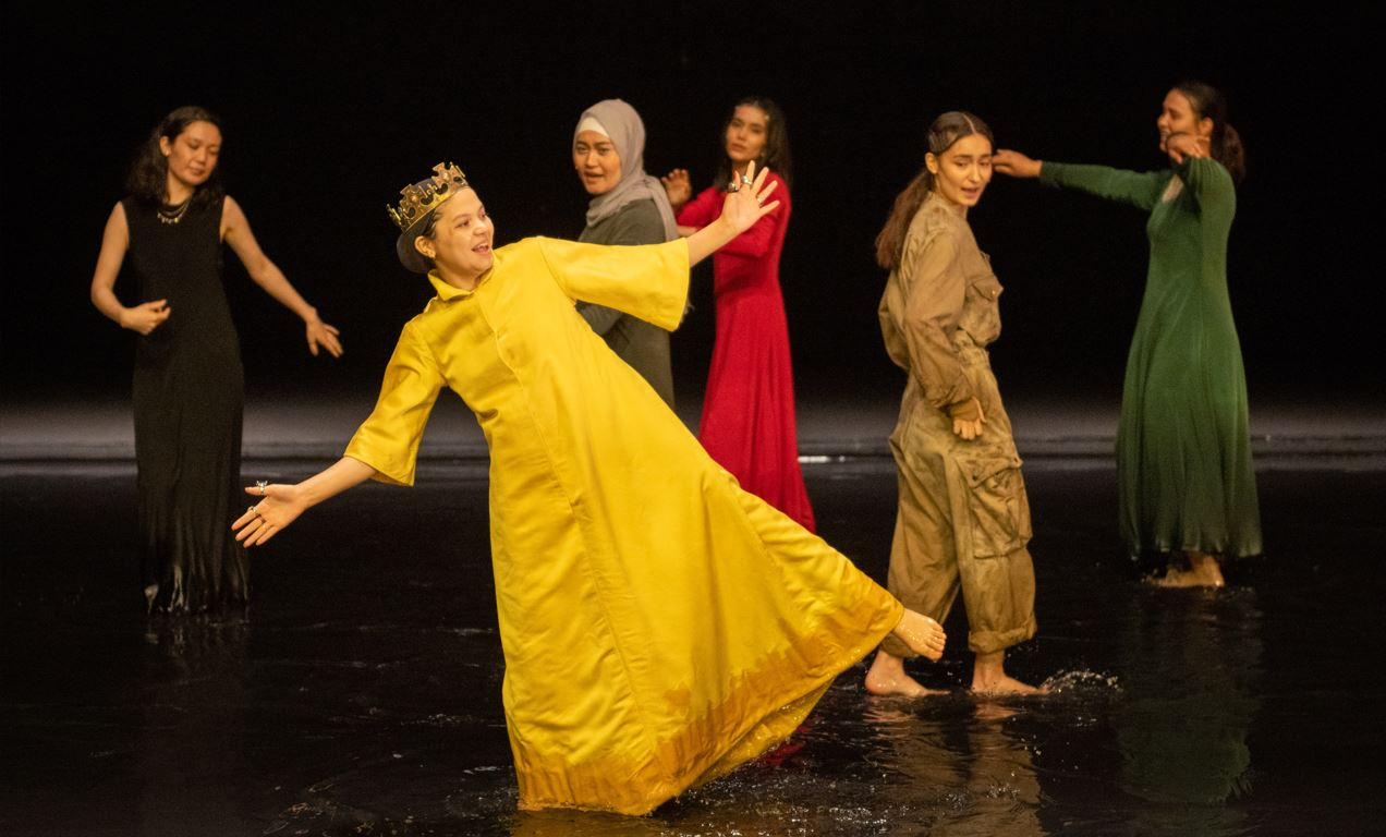 Photo du spectacle Les Messagères, de Jean Bellorini