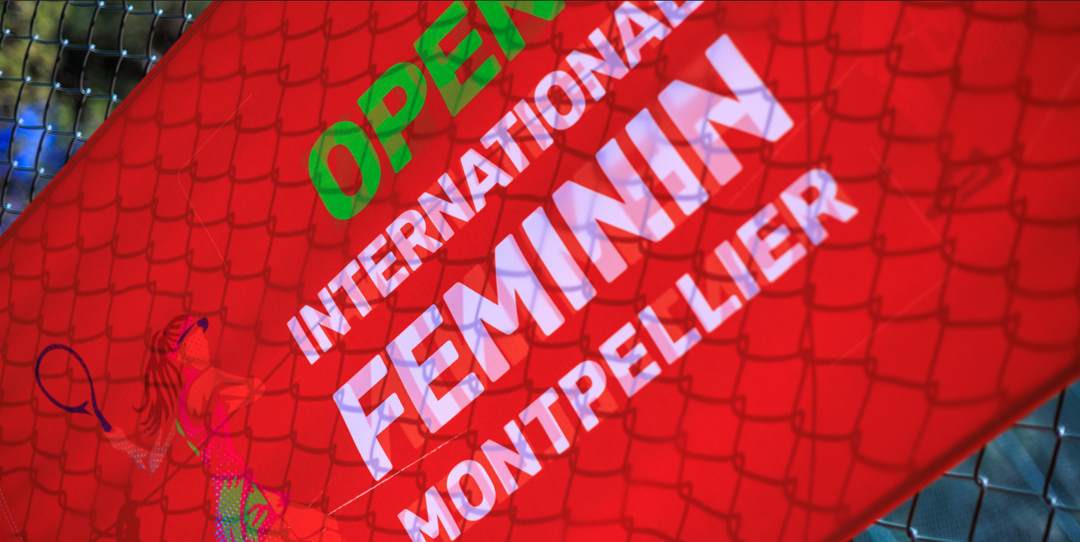 banière de présentation de l'Open Féminin