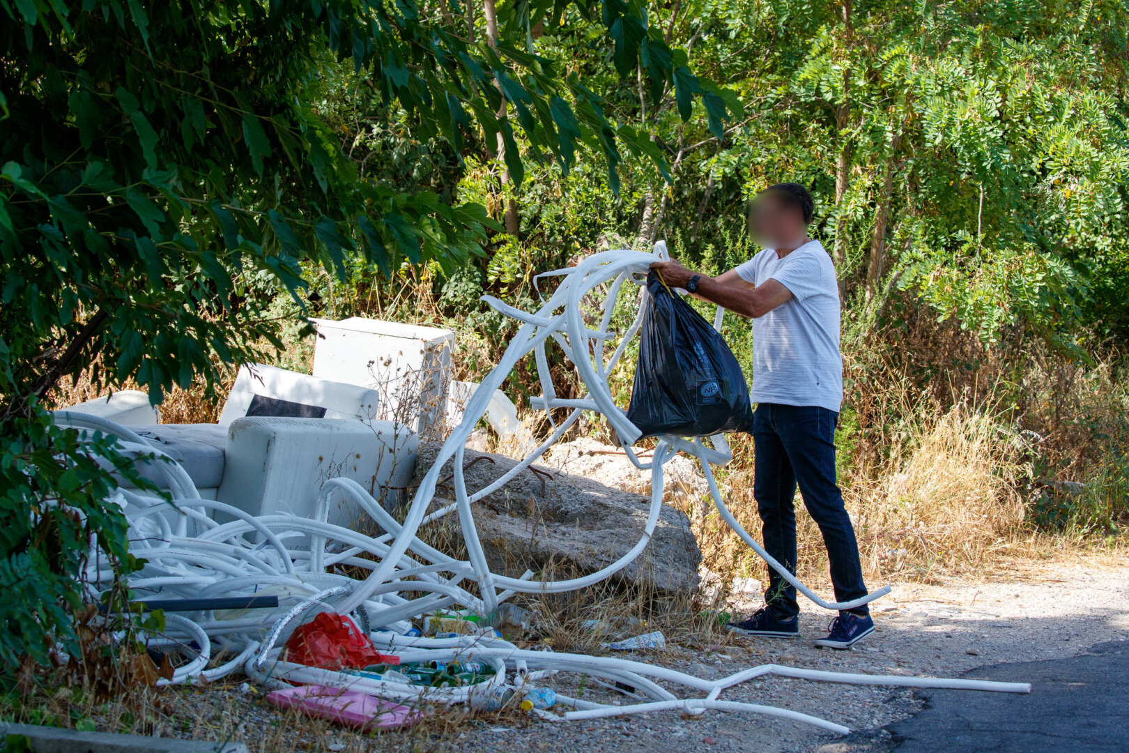 Une des principales missions des futurs gardes-champêtres sera de lutter contre les dépôts sauvages d'ordures