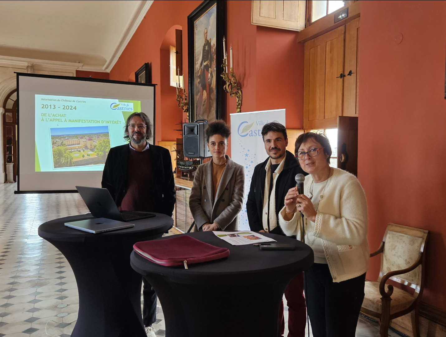 Présentation du futur exploitant du château de Castries et de son projet 