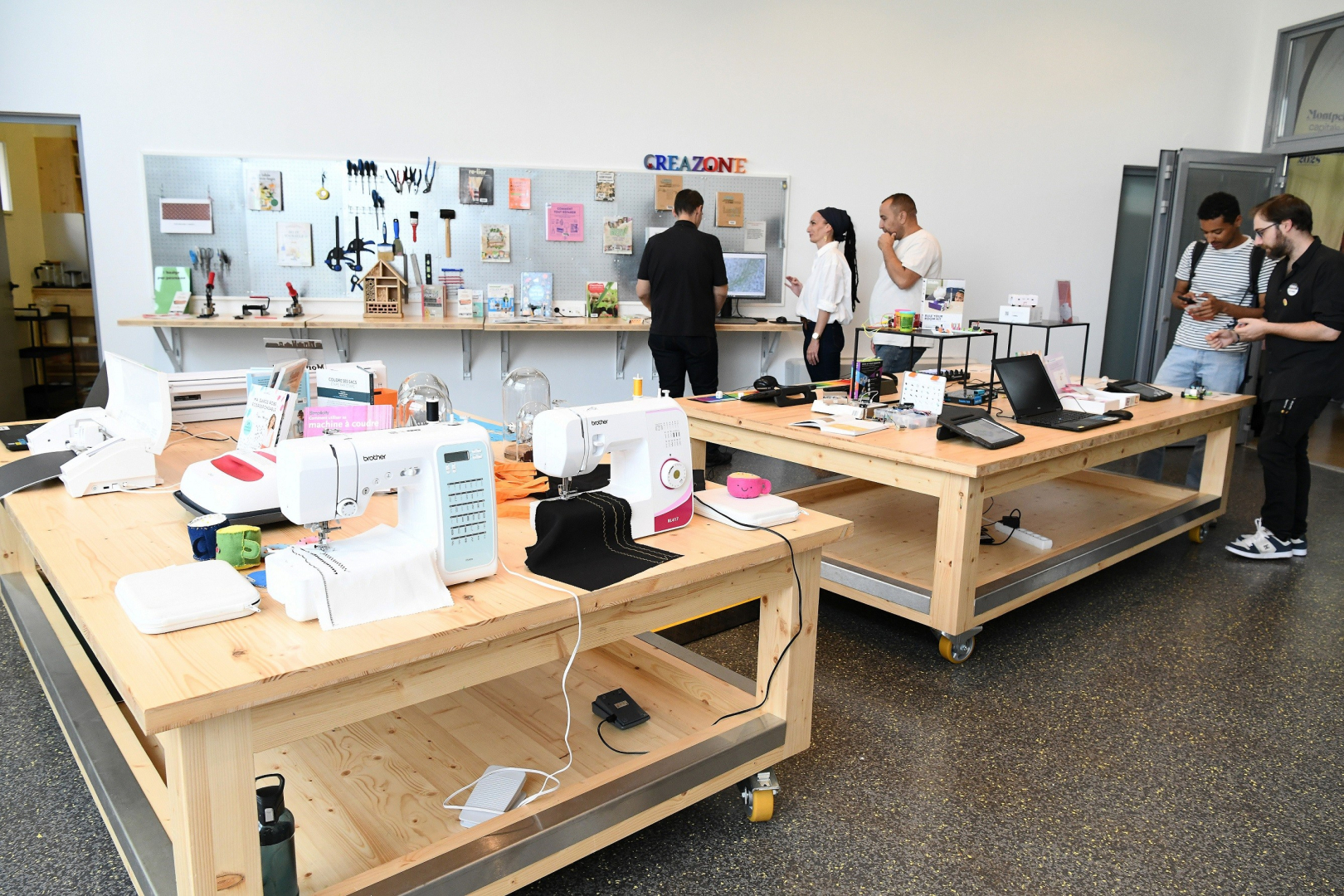Le Creazone de la médiathèque, un espace participatif et créatif unique