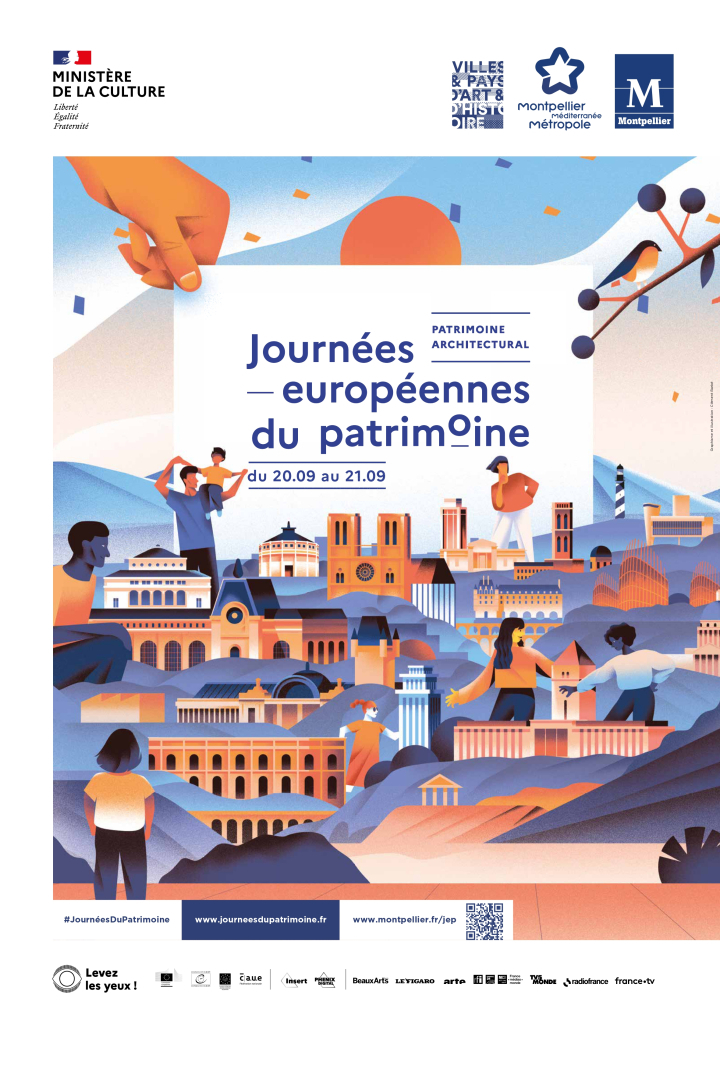 Affiche journées du patrimoine