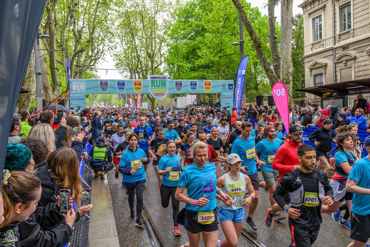 les coureurs 