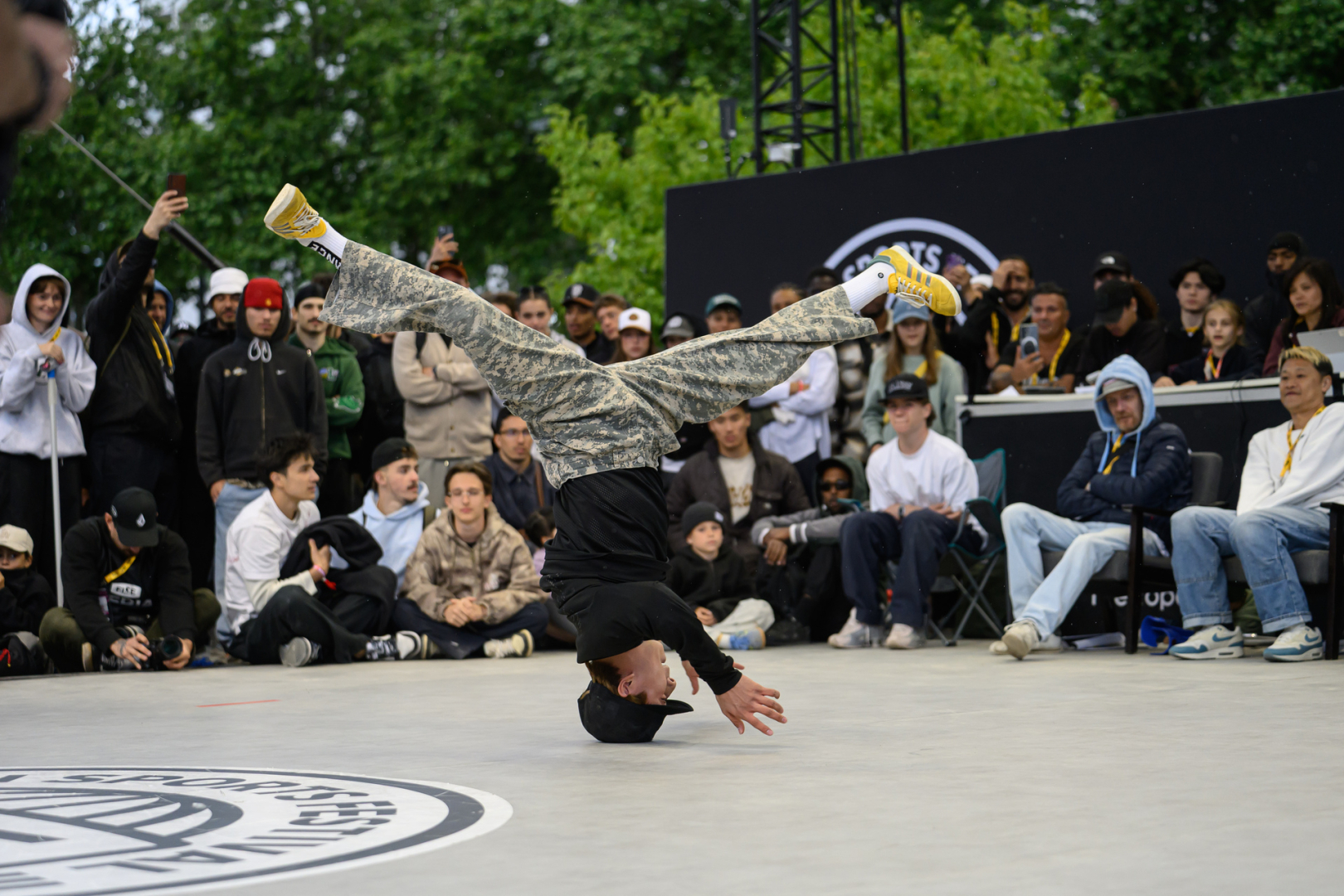 compétition de breakdance 