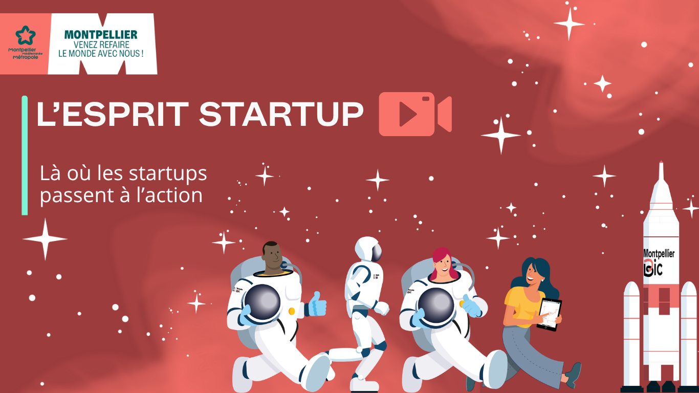 affiche série "l'esprit startup"