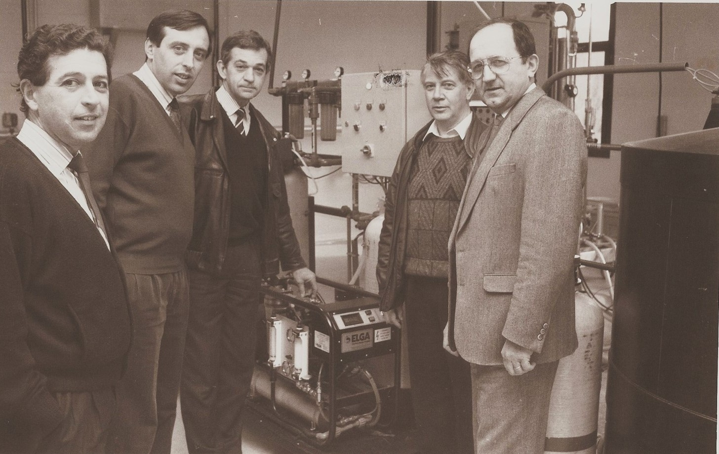 Le laboratoire technomembrane Montpellier en 1989