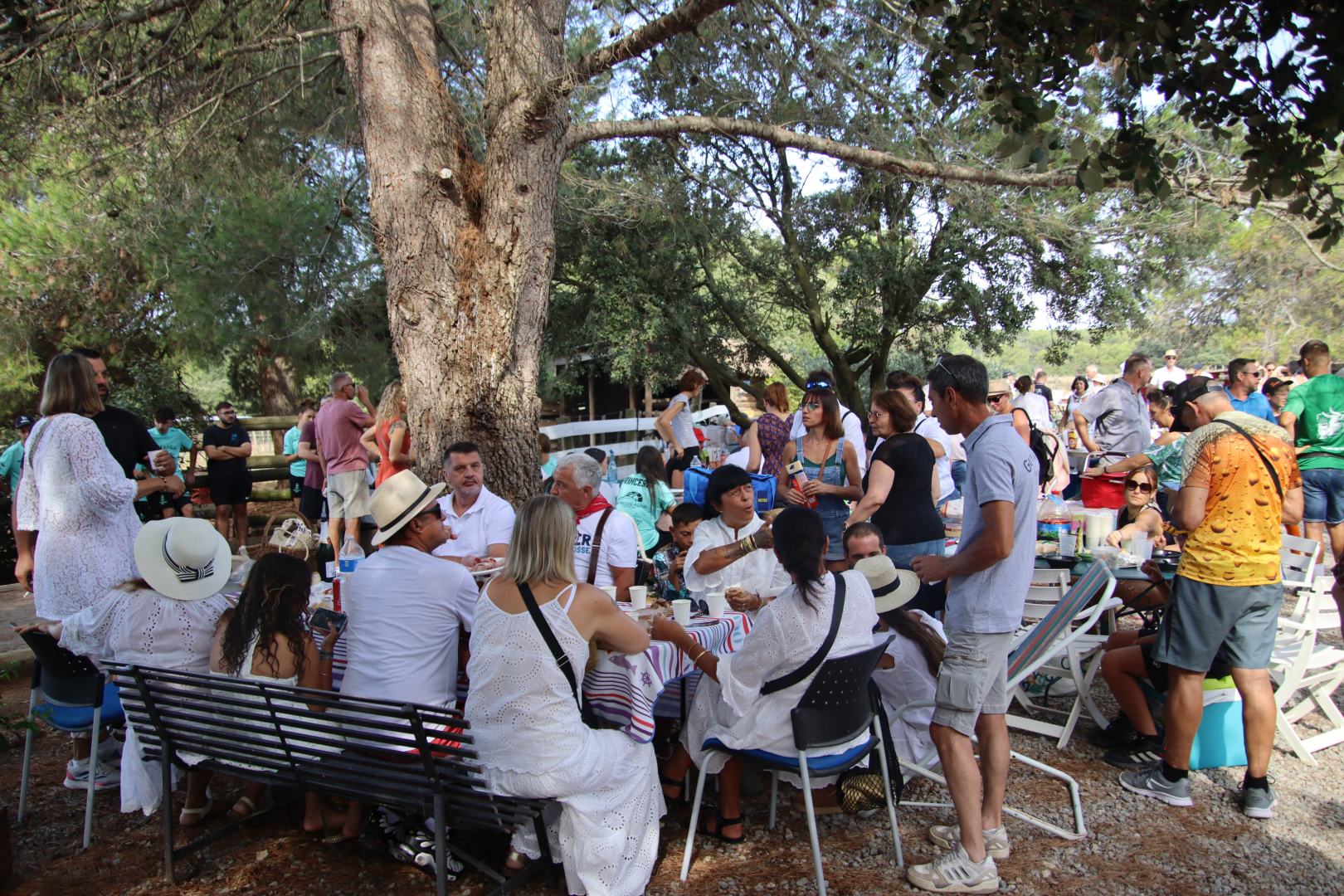 Repas convivial à Vendargues