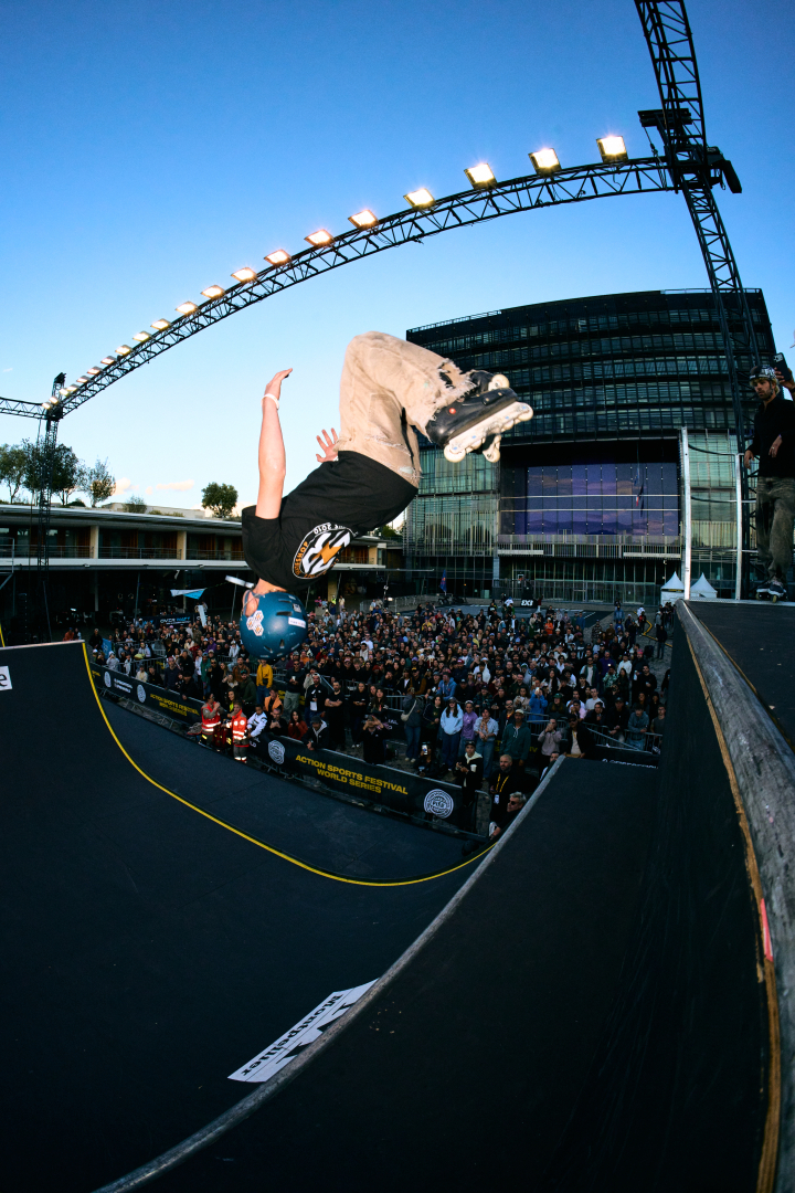 Elio Sala lors du FISE 