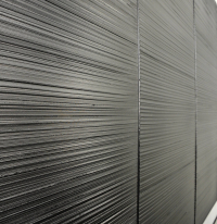 détail d'une toile de soulages
