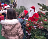 le père noël à Jacou