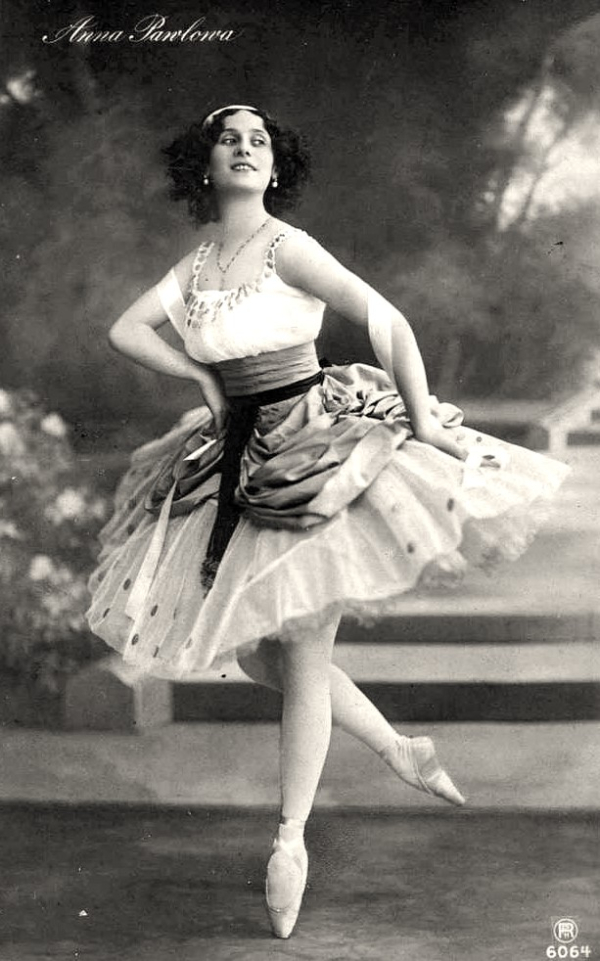 Photo de la danseuse Anna Pavlova