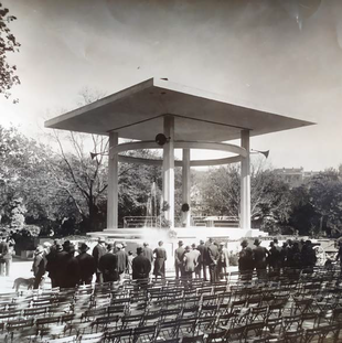 Auguste Bosc a dirigé lui-même le concert inaugural en 1927