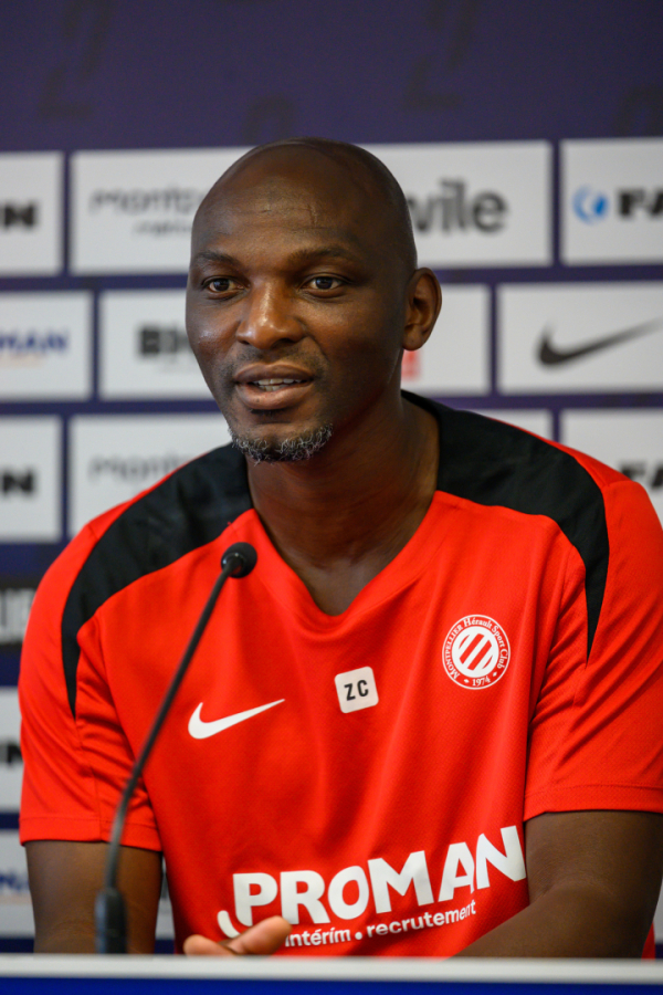 Zoumana Camara, entraineur du MHSC 