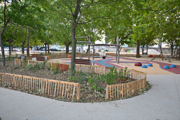 parc du square Ginette Kolinka