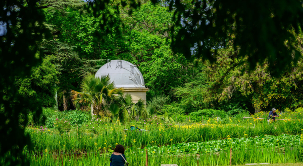 Pavillon astronomique Jardin des Plantes Montpellier