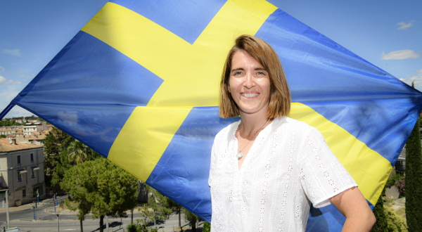 Claire Feller, consule honoraire de Suède à Montpellier